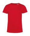 Dames T-shirt B&C inspire e150 TW02B Red